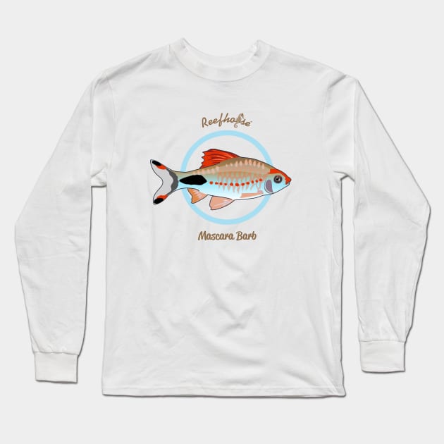 Mascara Barb Long Sleeve T-Shirt by Reefhorse